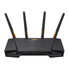 Wireless Wifi 6 AX4200 Dual Band Gigabit Router | TUF-AX4200 | 802.11ax | 3603+574 Mbit/s | 10/100/1000 Mbit/s | Ethernet LAN (RJ-45) ports 4 | Mesh Support Yes | MU-MiMO Yes | 3G/4G data sharing | Antenna type External | 1 x USB 3.2 Gen 1 | 36 month(s)