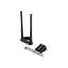 Tri Band PCI-E WiFi 6E | PCE-AXE59BT | 802.11ax | 574/2402/2042574/2402/2042 Mbit/s | Mbit/s | Ethernet LAN (RJ-45) ports | Mesh Support No | MU-MiMO No | No mobile broadband | Antenna type | 36 month(s)
