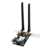 Wi-Fi Adapter, Tri-Band, Wi-Fi 6E Adapter | PCE-AXE5400 | 802.11ax | 574/2402/2042 Mbit/s | Mbit/s | Ethernet LAN (RJ-45) ports | Mesh Support No | MU-MiMO No | No mobile broadband | Antenna type | 36 month(s)