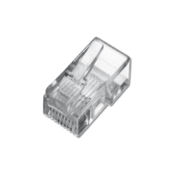 Digitus 	A-MO 8/8 SR Modular Plug, for stranded Round Cable, 8P8C unshielded, CAT 5e, RJ45