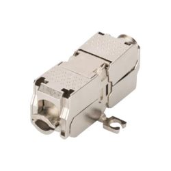 Digitus DN-93909  Field Termination Coupler CAT 6A, 500 MHz for AWG 22-26, fully shielded, keyst. design, 26x35x80