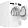 Bosch | WQG242AMSN Series 6 | Dryer Machine | Energy efficiency class A++ | Front loading | 9 kg | Sensitive dry | LED | Depth 61.3 cm | Steam function | White
