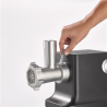 Caso | Meat Grinder | FW 2000 | Black | 2000 W | Number of speeds 2 | Throughput (kg/min) 2.5 | 3 perforated discs, Shortbread attachment with 4 moulds, Sausage filler, Stuffer, Drip tray