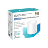 AX3000 Whole Home Mesh WiFi 6 Unit | Deco X50 (1-pack) | 802.11ax | 574+2402 Mbit/s | Mbit/s | Ethernet LAN (RJ-45) ports 3 | Mesh Support Yes | MU-MiMO Yes | No mobile broadband | Antenna type Internal