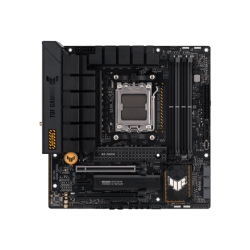 Asus | TUF GAMING B650M-PLUS | Processor family AMD | Processor socket  AM5 | DDR5 DIMM | Memory slots 4 | Supported hard disk drive interfaces 	SATA, M.2 | Number of SATA connectors 4 | Chipset AMD B650 | micro-ATX | 90MB1BG0-M0EAY0