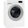 INDESIT | BDE 76435 9WS EE | Washing machine with Dryer | Energy efficiency class D | Front loading | Washing capacity 7 kg | 1400 RPM | Depth 54 cm | Width 59.5 cm | Display | Digital | Drying system | Drying capacity 6 kg | White