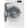 INDESIT | BDE 86435 9EWS EU | Washing machine with Dryer | Energy efficiency class D | Front loading | Washing capacity 8 kg | 1400 RPM | Depth 54 cm | Width 59.5 cm | Display | Digital | Drying system | Drying capacity 6 kg | White