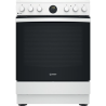 INDESIT Cooker IS67V8CHW/E	 Hob type Vitroceramic, Oven type Electric, White, Width 60 cm, Grilling, 69 L, Depth 60 cm