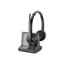 Poly Savi, W8220 3 in 1, OTH Stereo, UC, DECT | Poly | Savi W8220 3 in 1 | Headset | Built-in microphone | Wireless | Bluetooth | Black | 207325-12