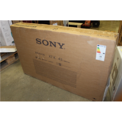 Sony | TV | KD43X72KPAEP | 43" (108 cm) | Smart TV | Android | 4K UHD | Black | UNPACKED, SCRATCHES ON LEGS, MOUNTING MARKS | KD43X72KPAEPSO