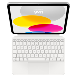 Apple | White | Magic Keyboard Folio for iPad (10th generation) | Compact Keyboard | Wireless | EN | MQDP3Z/A