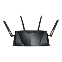 Wireless Dual Band Gigabit Router | RT-AX88U PRO | 802.11ax | 1148+4804 Mbit/s | 10/100/1000 Mbit/s | Ethernet LAN (RJ-45) ports 4 | Mesh Support Yes | MU-MiMO Yes | 3G/4G data sharing | Antenna type 4x External | 90IG0820-MO3A00 | + Dovana 90 dienų ExpressVPN Trial!