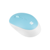 Natec | Mouse | Harrier 2 | Wireless | Bluetooth | White/Blue