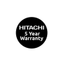 Hitachi | R-W661PRU1 (GGR) | Refrigerator | Energy efficiency class F | Free standing | Side by side | Height 183.5 cm | Fridge net capacity 396 L | Freezer net capacity 144 L | Display | 40 dB | Glass Gray
