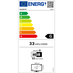 Gigabyte | M28U AE EK | 28 " | IPS | UHD | 16:9 | Warranty  month(s) | 2 ms | 300 cd/m² | Black | HDMI ports quantity 2 | 144 Hz