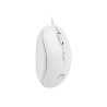 Natec Mouse Sparrow NMY-1188	 wired, White, USB Type-A