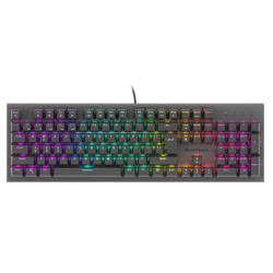 Genesis | THOR 303 | Mechanical Gaming Keyboard | RGB LED light | US | Black | Wired | USB Type-A | 1152 g | Outemu Red | NKG-1877