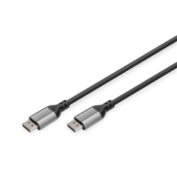 Digitus | DisplayPort Male (Version 1.4) | DisplayPort Male (Version 1.4) | DB-340105-010-S | DisplayPort to DisplayPort