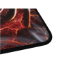 Genesis | Fabric, Rubber | Mouse Pad | Carbon 500 MAXI LAVA G2 Edition | mm | Multicolor