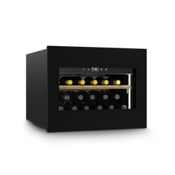 Caso | Wine Cooler | WineDeluxe WD 17 | Energy efficiency class G | Built-in | Bottles capacity 17 | Cooling type | Black | 07712