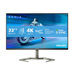 Philips | Gaming Monitor | 32M1N5800A/00 | 31.5 " | IPS | UHD | 16:9 | 144 Hz | 1 ms | Warranty  month(s) | 3840 x 2160 | 500 cd/m² | HDMI ports quantity 2 | Black