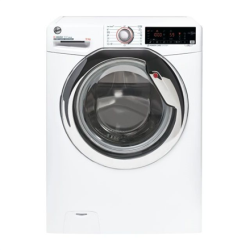 Hoover | H3WS413TAMCE/1-S | Washing Machine | Energy efficiency class B | Front loading | Washing capacity 13 kg | 1400 RPM | Depth 67 cm | Width 60 cm | Display | LED | NFC | White