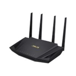 Asus | Wireless Wifi 6 Dual Band Gigabit Router | RT-AX58U | 802.11ax | 2402+574 Mbit/s | 10/100/1000 Mbit/s | Ethernet LAN (RJ-45) ports 4 | Mesh Support Yes | MU-MiMO Yes | No mobile broadband | Antenna type External | 90IG06Q0-MO3B00