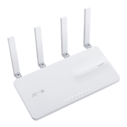 Dual Band WiFi 6 AX3000 Router (PROMO) | EBR63 | 802.11ax | 2402 Mbit/s | 10/100/1000 Mbit/s | Ethernet LAN (RJ-45) ports 4 | Mesh Support Yes | MU-MiMO Yes | No mobile broadband | Antenna type  External | 2 | 90IG0870-MO3C00