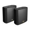 AX7800 Tri Band Mesh Router Wifi 6 | ZenWiFi XT9 (2-Pack) | 802.11ax | 780 Mbit/s | 10/100/1000 Mbit/s | Ethernet LAN (RJ-45) ports 3 | Mesh Support Yes | MU-MiMO Yes | No mobile broadband | Antenna type Internal