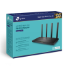 Wi-Fi 6 Router | Archer AX12 | 802.11ax | 300+1201 Mbit/s | 10/100/1000 Mbit/s | Ethernet LAN (RJ-45) ports 3 | Mesh Support No | MU-MiMO No | No mobile broadband | Antenna type External
