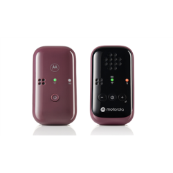 Motorola | Crystal-clear HD sound; 10 hours of battery life; The portable, magnetic design powers off the units automatically | Travel Audio Baby Monitor | PIP12 | Burgundy | 505537471585