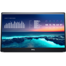 Dell | Portable Monitor | P1424H | 14 " | LCD | FHD | 16:9 | N/A Hz | 6 ms | 1920 x 1080 | 300 cd/m² | Silver | 210-BHQQ