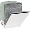 Built-in | Dishwasher | GV642C60 | Width 59.8 cm | Number of place settings 14 | Number of programs 6 | Energy efficiency class C | Display