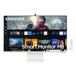 Samsung | Smart Monitor | LS32CM801UUXDU | 32 " | VA | 4K | 16:9 | 60 Hz | 4 ms | 3840 x 2160 | 400 cd/m² | HDMI ports quantity 1 | White