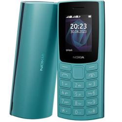 Nokia 105 (2023) TA-1557 Cyan 1.8 " TFT LCD 120 x 160  pixels Dual SIM Mini Sim 3G USB version microUSB 1000 mAh | 1GF019CPG6L07