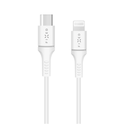 Fixed | Data And Charging Cable With USB/lightning Connectors and PD support | White | FIXD-CL-WH