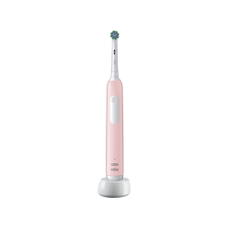 Oral-B | Pro Series 1 Cross Action | Electric Toothbrush | Rechargeable | For adults | Pink | Number of brush heads included 1 | Number of teeth brushing modes 3 | Pro1 Pink