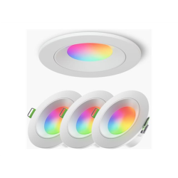 Nanoleaf | Essentials Smart Downlight Matter, 4pcs pack | 6 W | RGBCW | Bluetooth | NF080D02-4W3