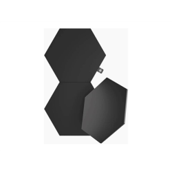 Nanoleaf Shapes Black Hexagon Expansion pack (3 panels) | Nanoleaf | Shapes Black Hexagon Expansion pack (3 panels) | 42 W | WiFi | NL42-0101HX-3PK