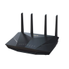 Wireless WiFi 6 Dual Band Extendable Router | RT-AX5400 | 802.11ax | 5400 Mbit/s | Ethernet LAN (RJ-45) ports 4 | Mesh Support Yes | MU-MiMO Yes | Antenna type External