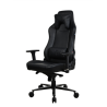 Arozzi Frame material: Metal; Wheel base: Aluminium; Upholstery: Soft PU | Arozzi | Gaming Chair | Vernazza SoftPU | Pure Black