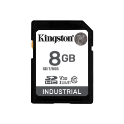 Kingston SDHC SD Flash Memory Card 8 GB Black | SDIT/8GB