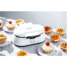 Adler | AD 3062 | Waffle Bowl Maker | 1000 W | Number of pastry 2 | Bowl | White