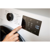 Gorenje | WNEI84BS | Washing Machine | Energy efficiency class B | Front loading | Washing capacity 8 kg | 1400 RPM | Depth 54.5 cm | Width 60 cm | Display | LED | Steam function | Self-cleaning | White