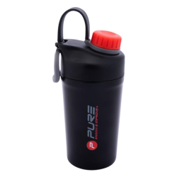 Pure2Improve | Thermo Bottle Shaker, 600 ml | Black | P2I361240