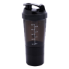 Pure2Improve | Bottle Shaker, 500 ml | Black