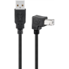 Goobay | USB 2.0 Hi-Speed Cable 90° | USB to USB