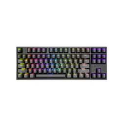 Genesis | Black | Mechanical Gaming Keyboard | THOR 404 TKL RGB | Mechanical Gaming Keyboard | Wired | US | USB Type-A | 1005 g | Gateron Yellow Pro | NKG-2069