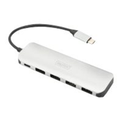 Digitus | Charging | USB Type-C 4 port hub (USB 3.0) + PD | DA-70242-1