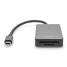 Digitus | USB-C Card Reader, 2 Port, High Speed | DA-70333